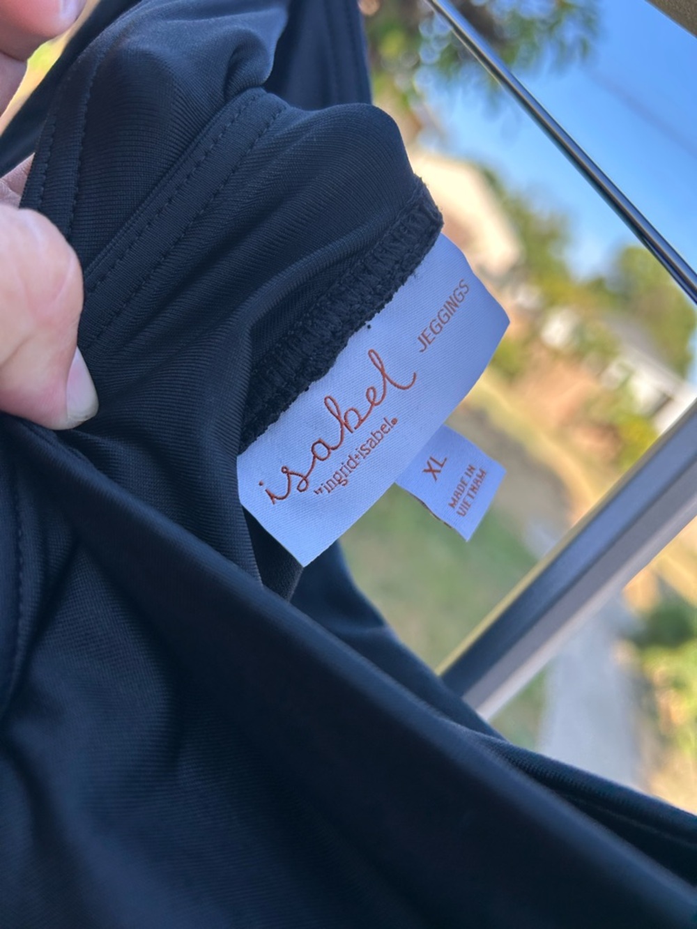 Isabel Maternity by Ingrid & Isabel Black Cropped Maternity Pants - Picture 9 of 16